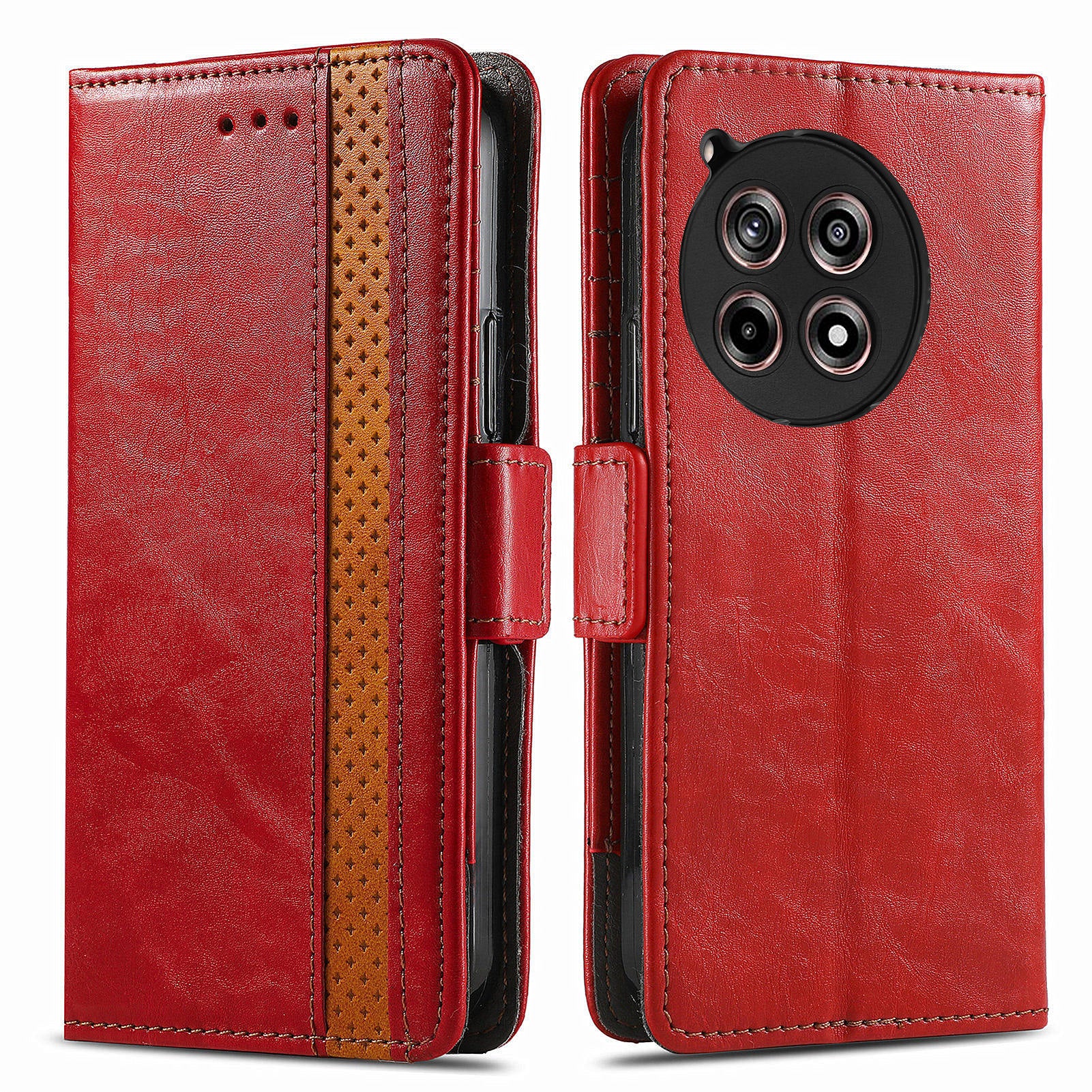 CASENEO 002 Series For OnePlus 12R 5G / Ace 3 5G Case Leather Wallet Splicing Phone Cover CASENEO 002 Series For OnePlus 12R 5G / Ace 3 5G Case Leather Wallet Splicing Phone Cover
